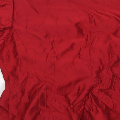 Womens UK Size 10 CC Red Jacket