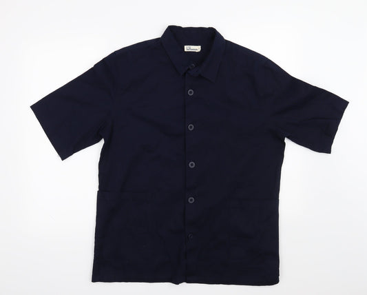 Another Influence Mens Blue    Button-Up Size L