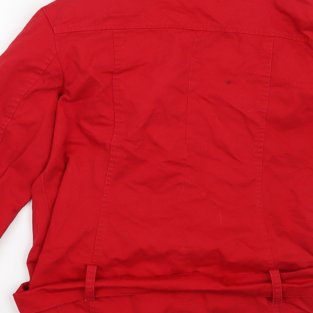Bay Womens Red   Jacket  Size 10