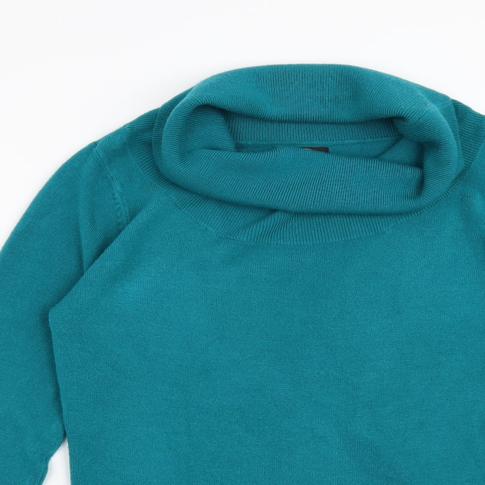 Bonmarché Womens Blue   Pullover Jumper Size S