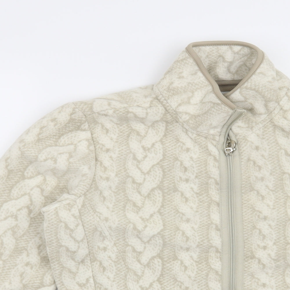 Effeti Moda Womens Beige   Jacket  Size L