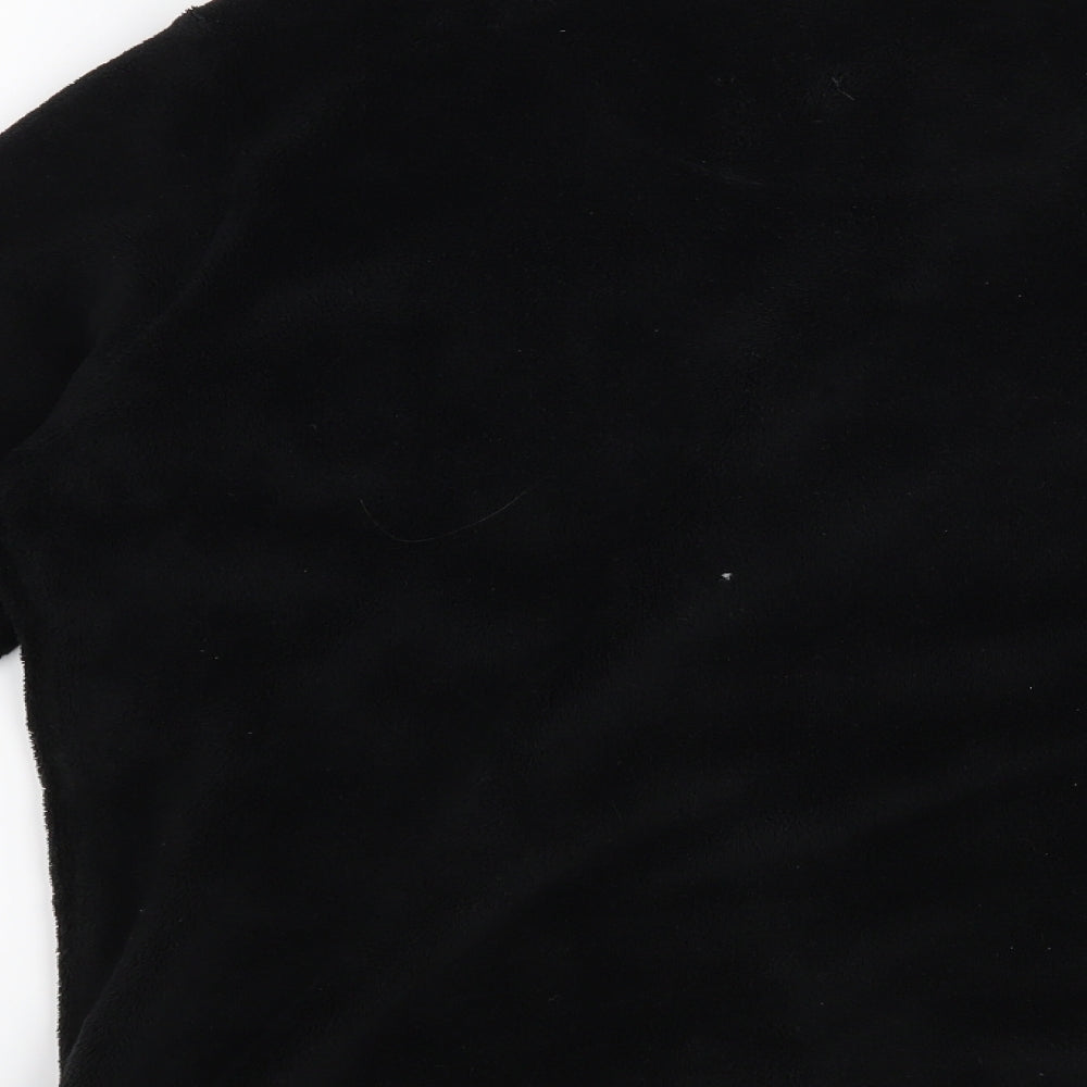 Love to lounge Womens Black Solid  Top Pyjama Top Size 12  - Disney Lion King