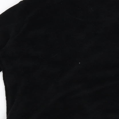 Love to lounge Womens Black Solid  Top Pyjama Top Size 12  - Disney Lion King