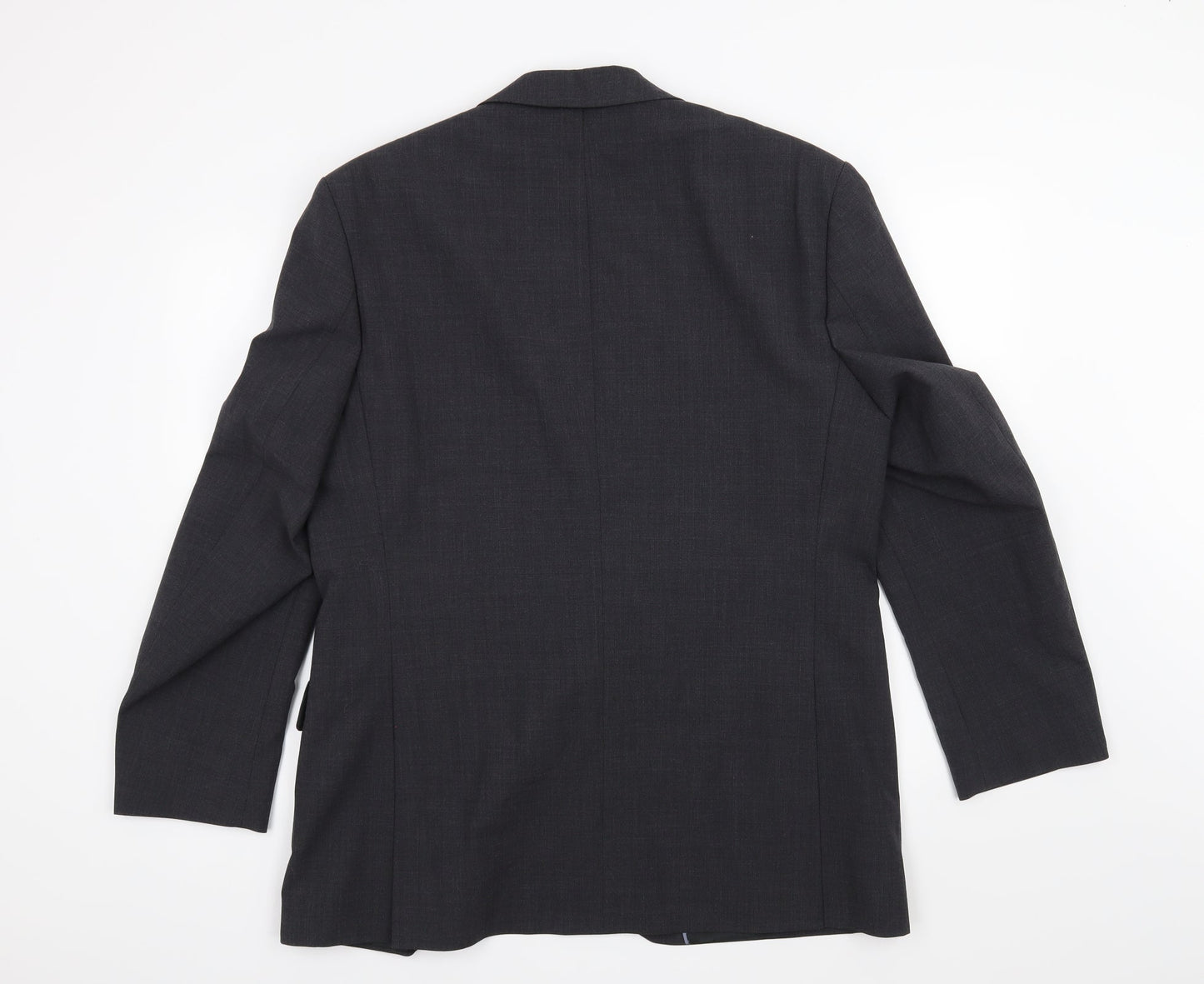 Mens UK Size 42 Preworn Regular Grey Suit Jacket