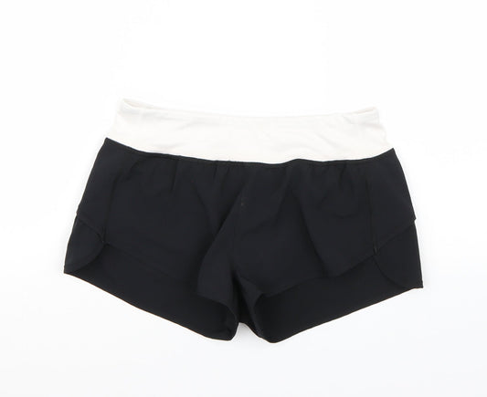 FOREVER 21 Womens Black   Sweat Shorts Size S