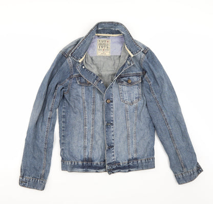 Womens UK Size S Easy Blue Jacket