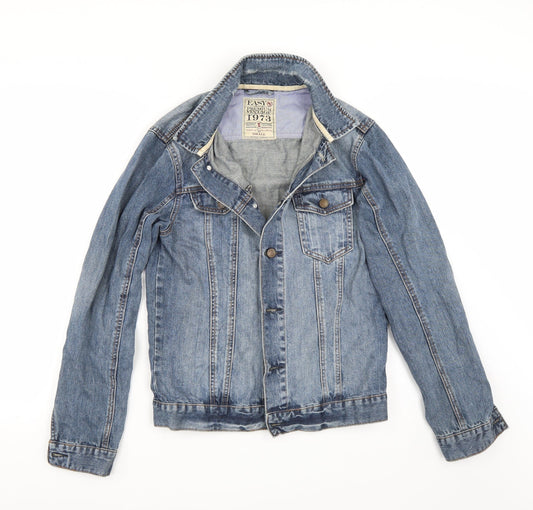 Womens UK Size S Easy Blue Jacket