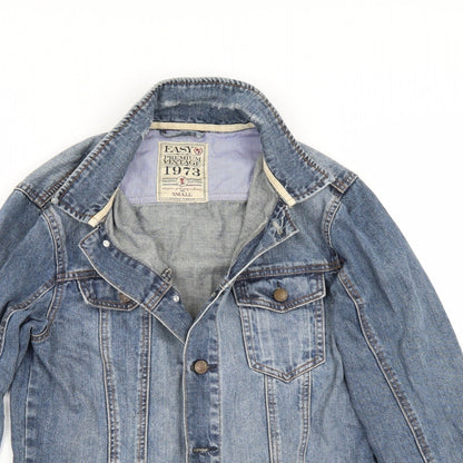 Womens UK Size S Easy Blue Jacket