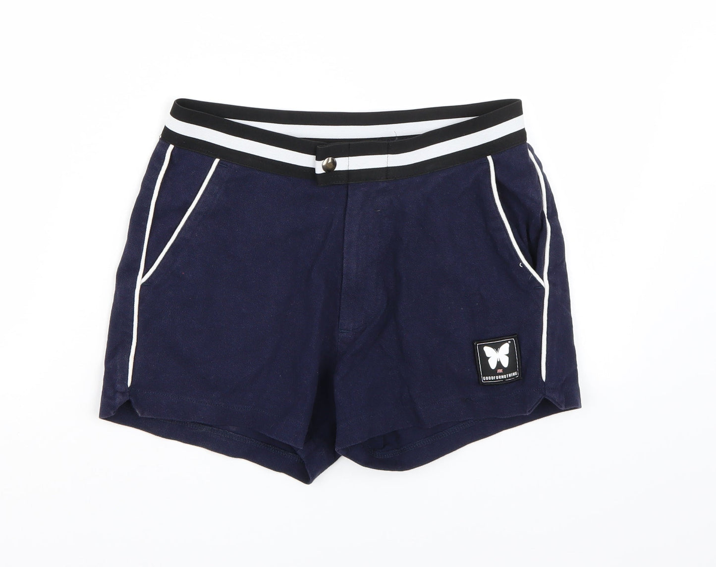 Good For Nothing Womens Blue   Sweat Shorts Size S