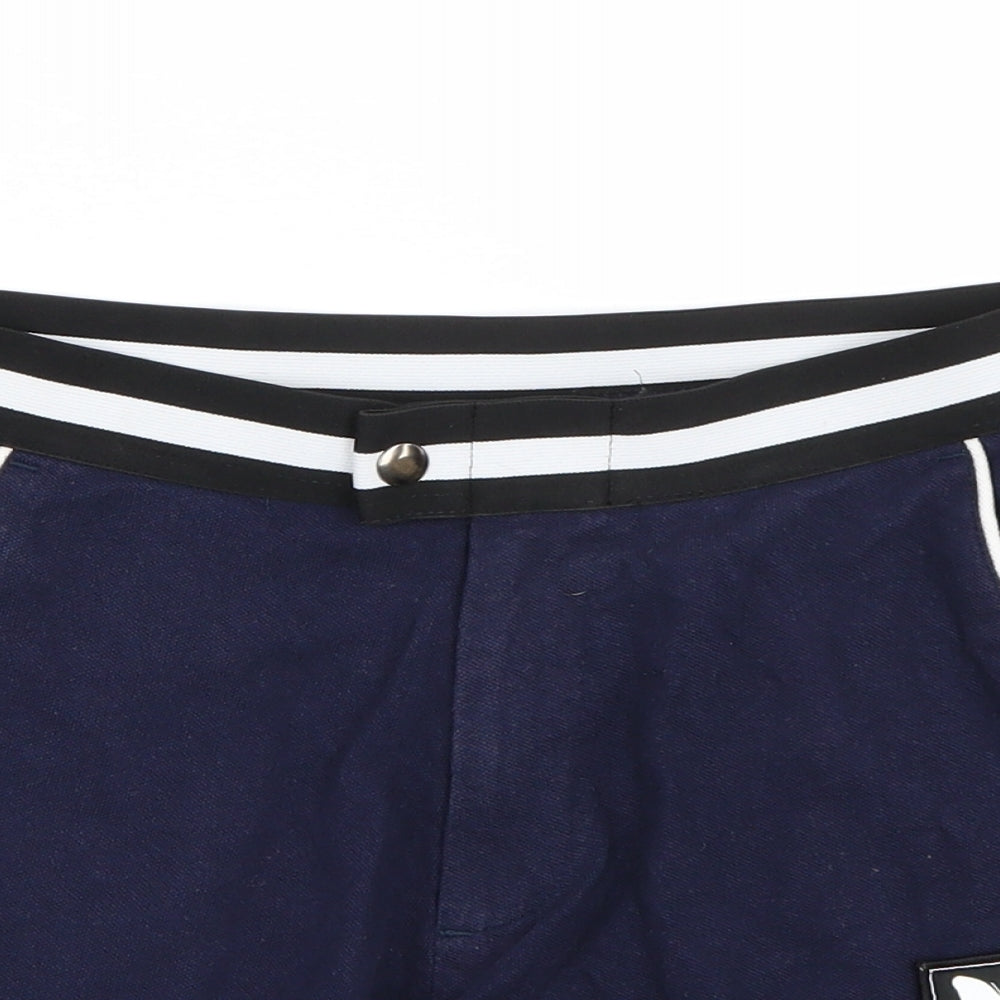 Good For Nothing Womens Blue   Sweat Shorts Size S