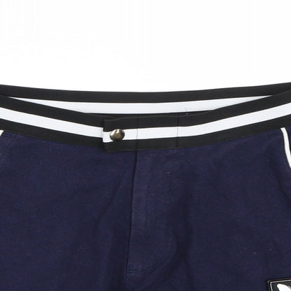 Good For Nothing Womens Blue   Sweat Shorts Size S