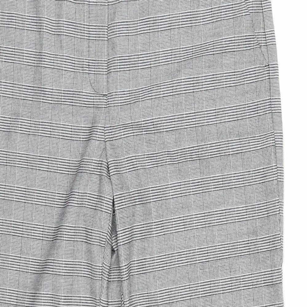 Womens UK Size 18 Marks and Spencer Regular Fit  White Trousers