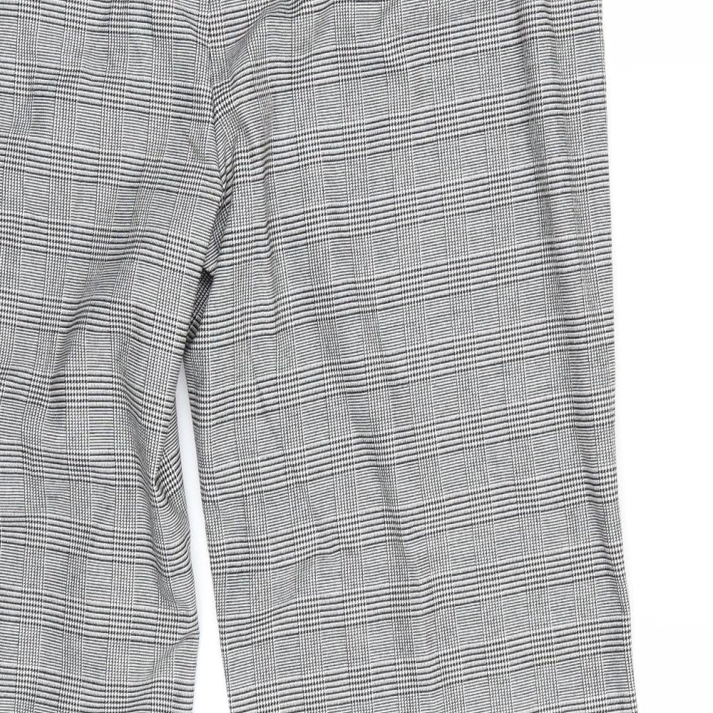 Womens UK Size 18 Marks and Spencer Regular Fit  White Trousers