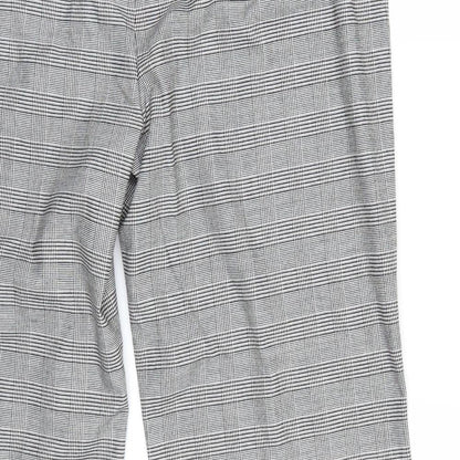 Womens UK Size 18 Marks and Spencer Regular Fit  White Trousers