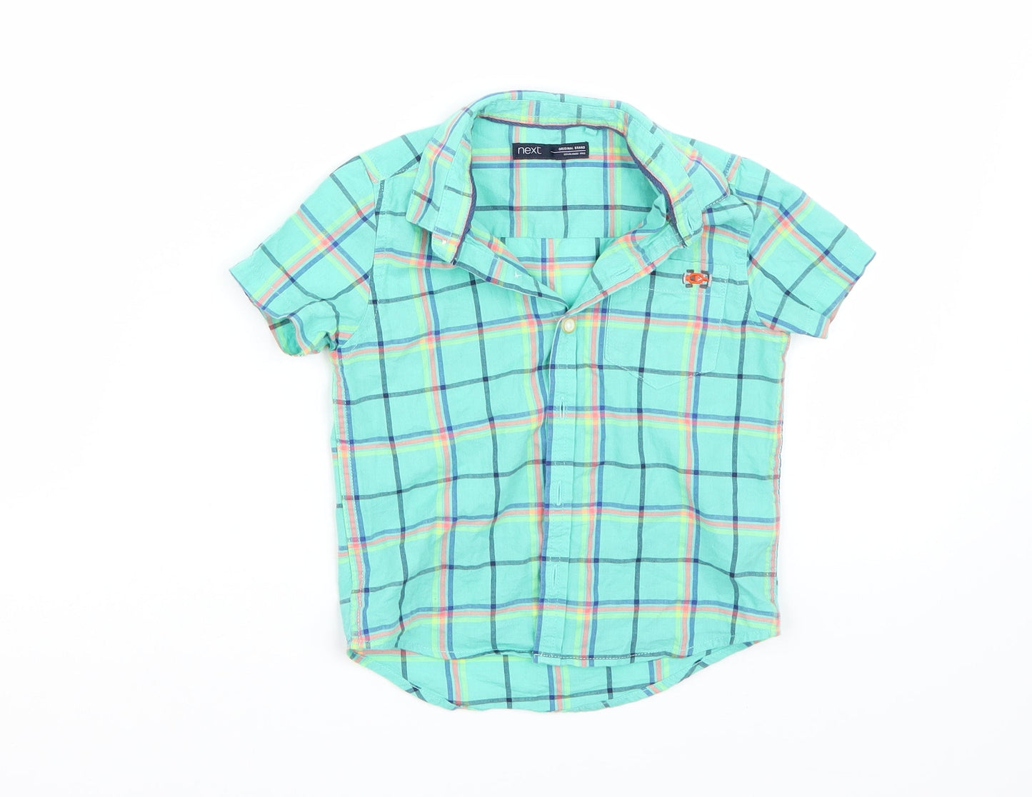 NEXT Baby Green   Basic Button-Up Size 12-18 Months