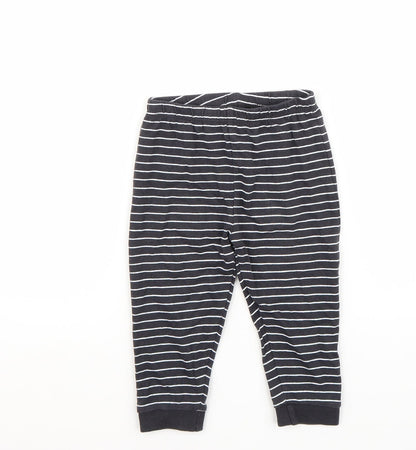 George Baby Blue Striped  Capri Trousers Size 12-18 Months