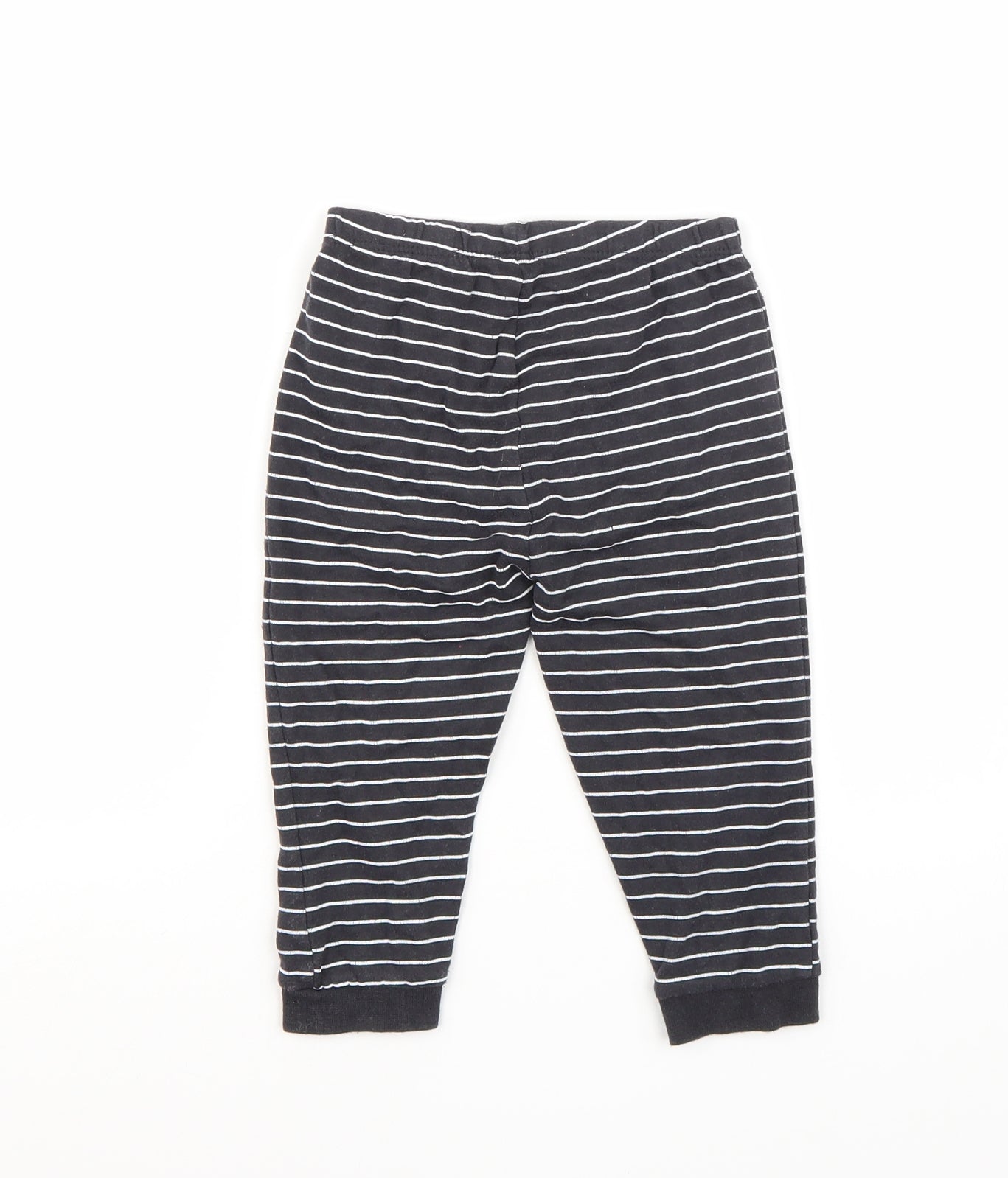 George Baby Blue Striped  Capri Trousers Size 12-18 Months
