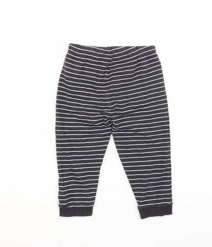 George Baby Blue Striped  Capri Trousers Size 12-18 Months