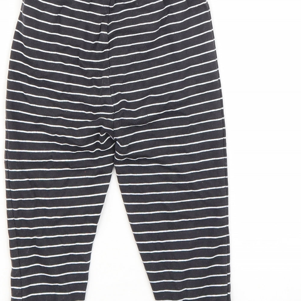 George Baby Blue Striped  Capri Trousers Size 12-18 Months
