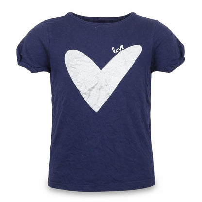 Young Dimension Girls Blue  Rayon Basic T-Shirt Size 12 Years