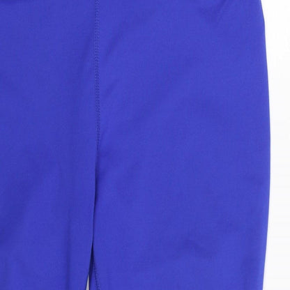 Papaya Womens Blue   Compression Leggings Size M L21 in - Cropped