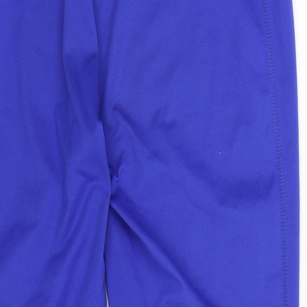 Papaya Womens Blue   Compression Leggings Size M L21 in - Cropped