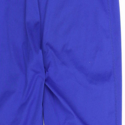 Papaya Womens Blue   Compression Leggings Size M L21 in - Cropped