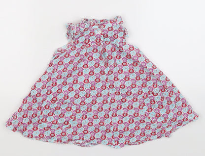 Cherokee Girls Multicoloured Floral  Fit & Flare  Size 9-12 Months