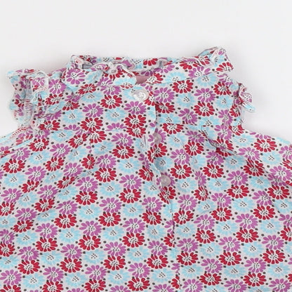 Cherokee Girls Multicoloured Floral  Fit & Flare  Size 9-12 Months