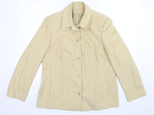Womens UK Size 16 Rowlands Beige Jacket