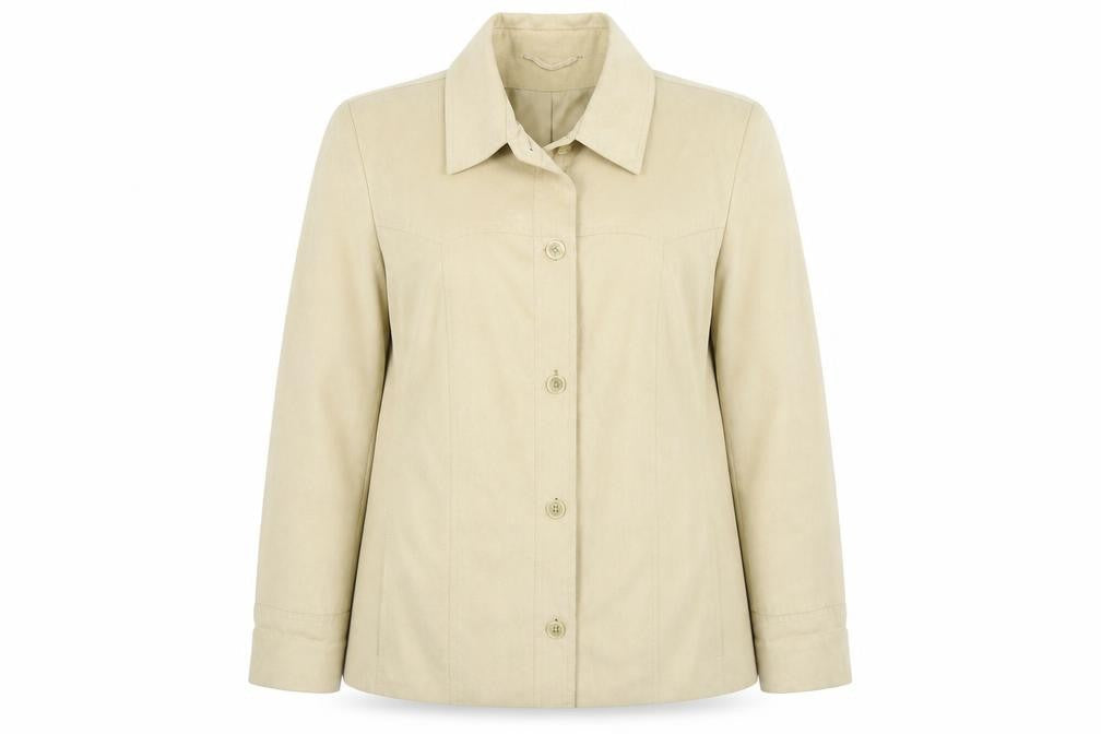 Womens UK Size 16 Rowlands Beige Jacket