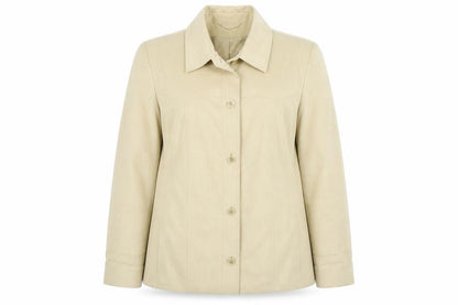 Womens UK Size 16 Rowlands Beige Jacket