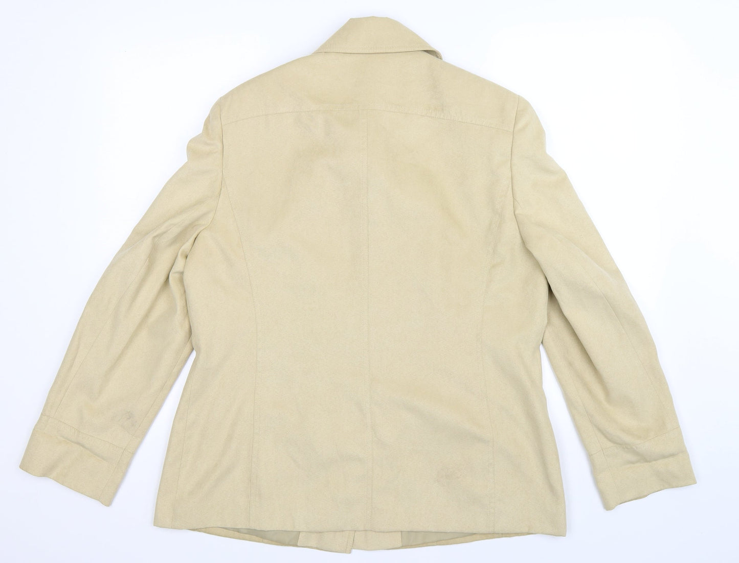 Womens UK Size 16 Rowlands Beige Jacket