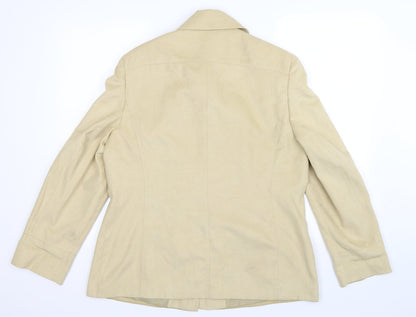 Womens UK Size 16 Rowlands Beige Jacket