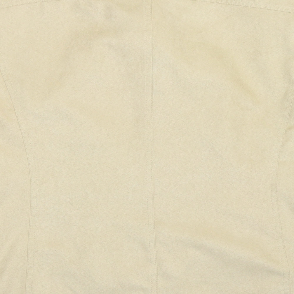 Womens UK Size 16 Rowlands Beige Jacket