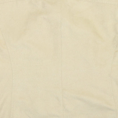 Womens UK Size 16 Rowlands Beige Jacket