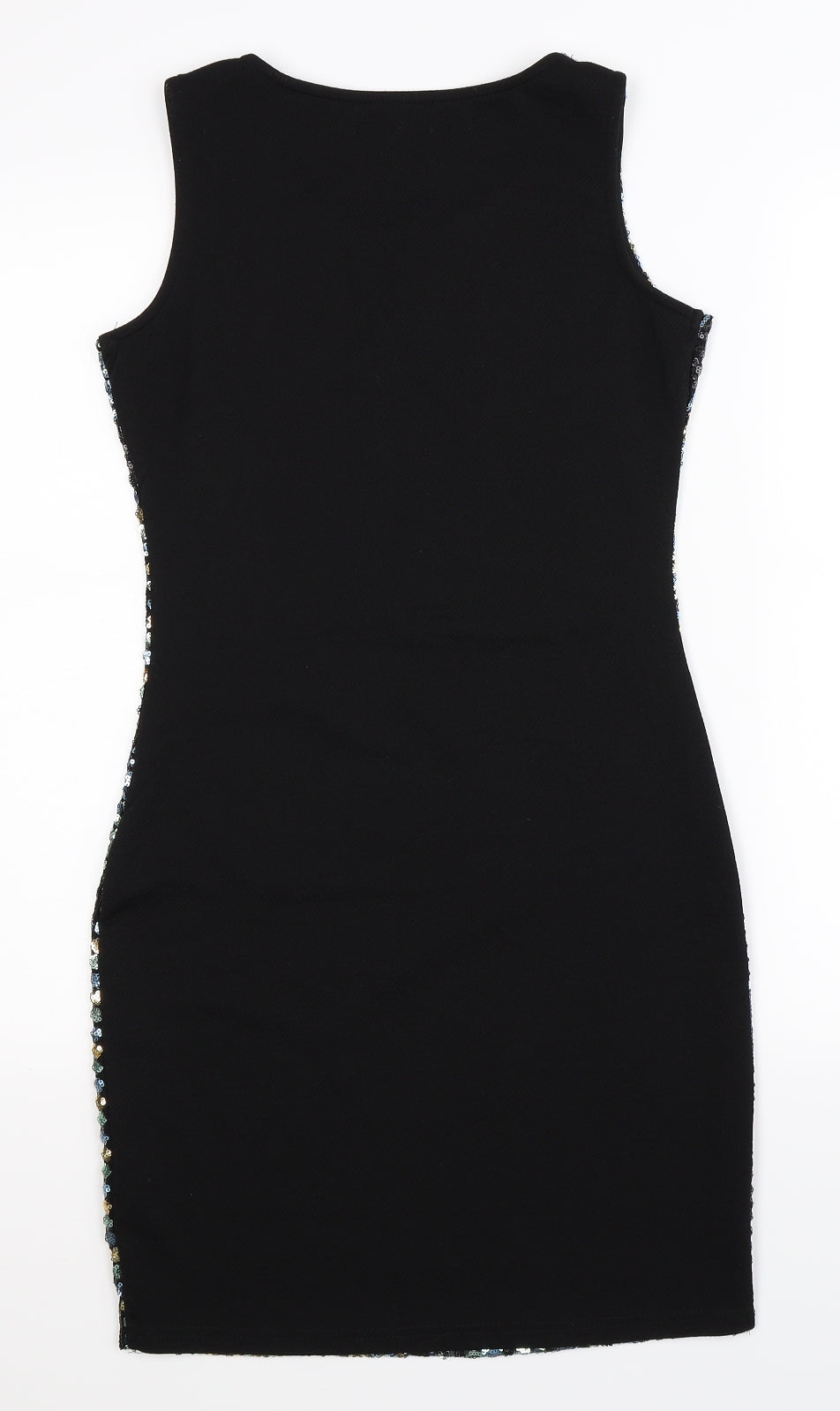 Pussycat London Womens Multicoloured Geometric  Bodycon  Size 8