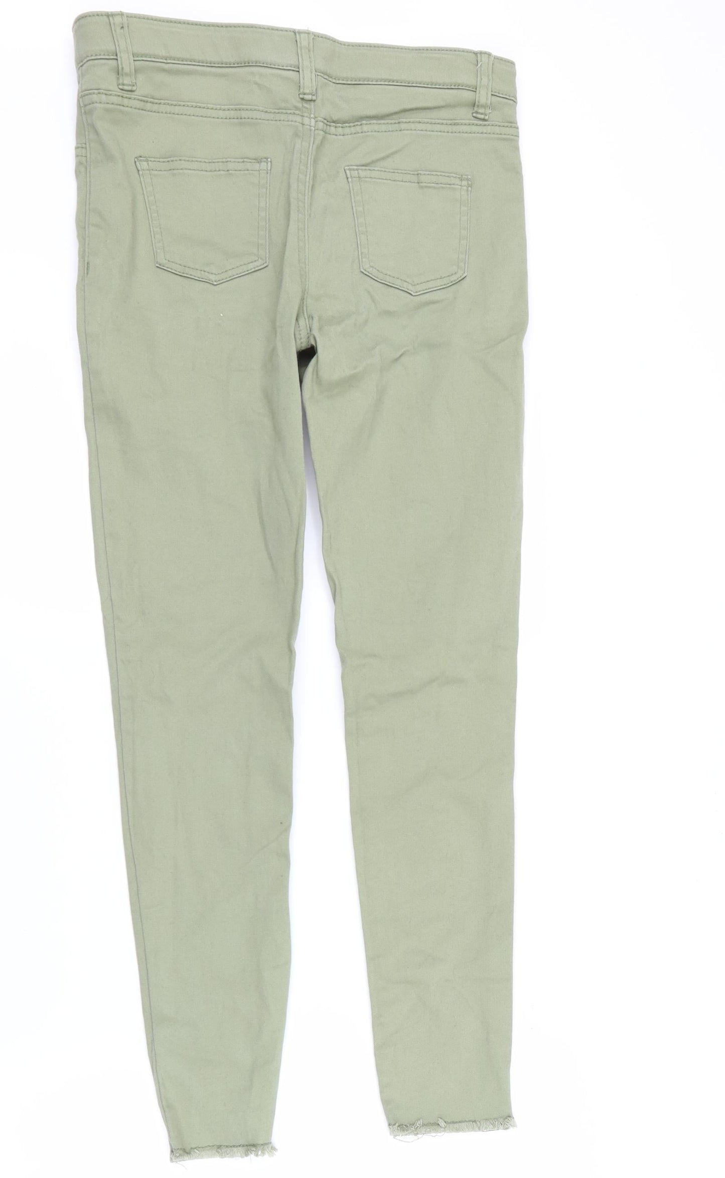 Primark Girls Green   Skinny Jeans Size 11-12 Years