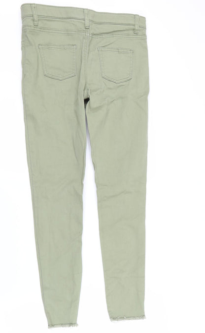 Primark Girls Green   Skinny Jeans Size 11-12 Years