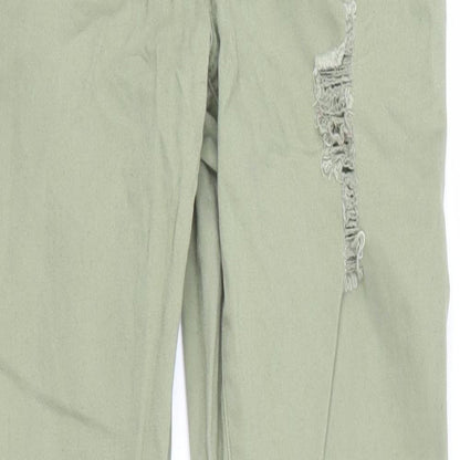 Primark Girls Green   Skinny Jeans Size 11-12 Years