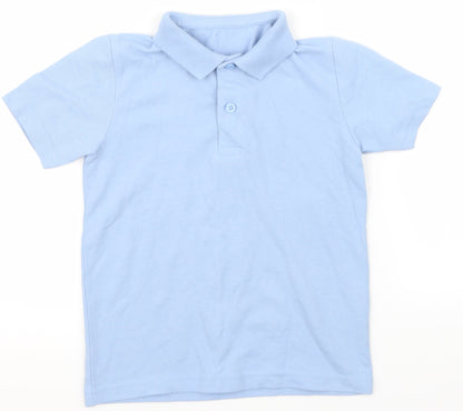 TU Boys Blue   Basic Button-Up Size 3XL