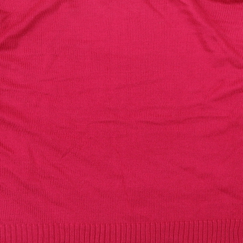 Bonmarché Womens Pink   Pullover Jumper Size 22