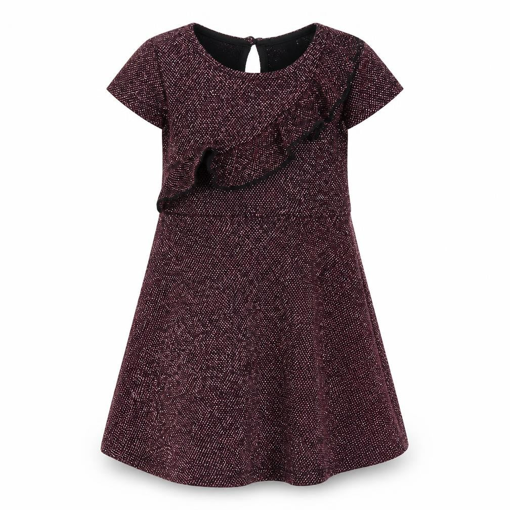 Front view of Primark girls’ pink fit & flare, size 18-24, months