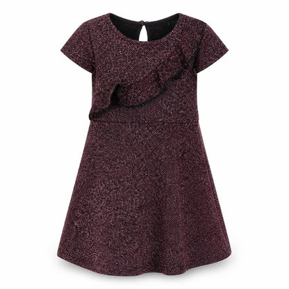 Front view of Primark girls’ pink fit & flare, size 18-24, months