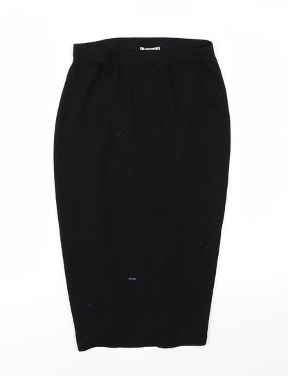 Bozzolo Womens Black   A-Line Skirt Size S