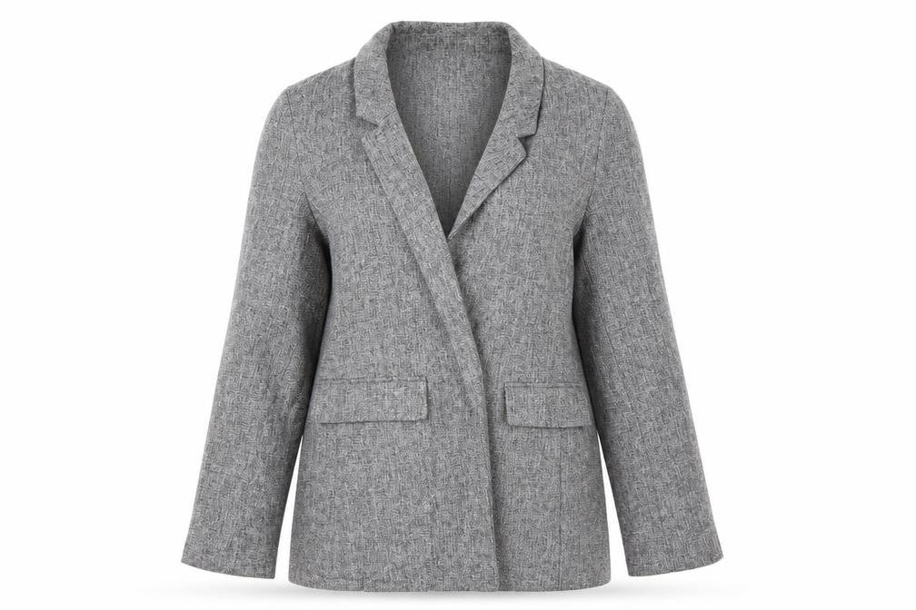 Womens UK Size 10 Primark Grey Overcoat