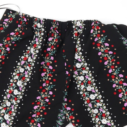 Womens UK Size 8 Preworn Regular Fit Paperbag Shorts