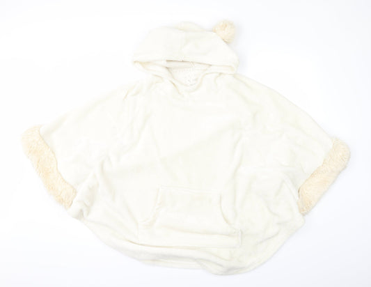 F&F Womens White   Overcoat Coat Size S