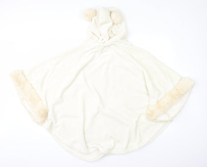 F&F Womens White   Overcoat Coat Size S