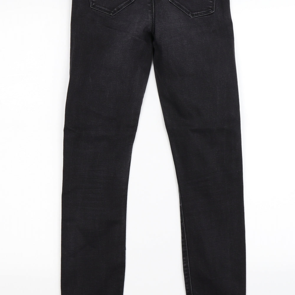 denim co Womens Black  Denim Skinny Jeans Size 10 L29 in